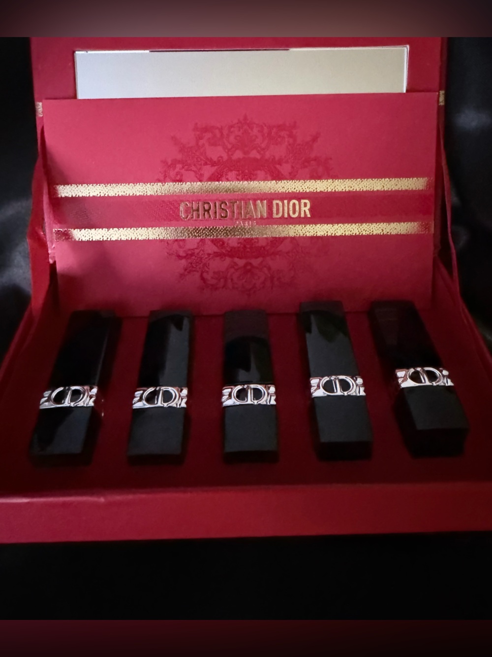 Dior 5pc lipstick set